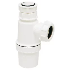 FloPlast Telescopic Bottle Trap White 32mm