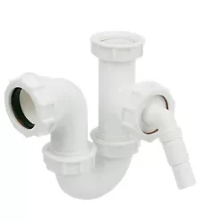 FloPlast Sink & Washing Machine Trap White 40mm