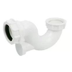 FloPlast Shallow Bath Trap White 40mm
