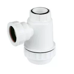 FloPlast Shallow Bottle Trap White 40mm