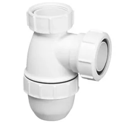 McAlpine Bottle Trap White 40mm