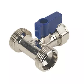 BSP Compression Appliance Tee Brass ¾" x ¾" x 15mm 3 BSP Compression Appliance Tee Brass ¾" x ¾" x 15mm