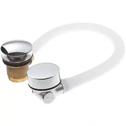 Aqualisa Options Gravity-Pumped & HP/Combi Bath Overflow Filler Chrome