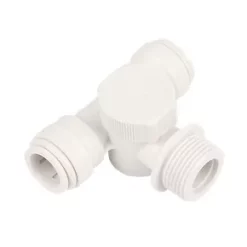 JG Speedfit Plastic Push-Fit Adapting Appliance Tap Tee 15mm x 15mm x ¾"