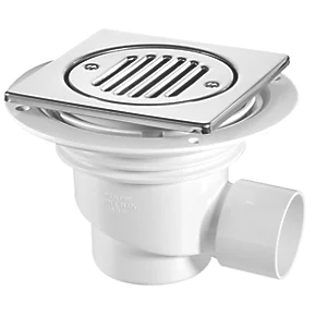 McAlpine TSG1SS Trapped Gully Polished Stainless Steel 75mm Water Seal 3 McAlpine TSG1SS Trapped Gully Polished Stainless Steel 75mm Water Seal