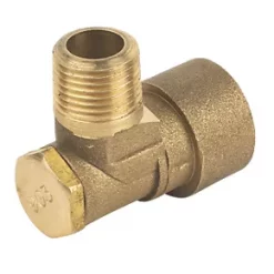 Cookerflex Angled Bayonet Socket Gas Fitting 1/2"