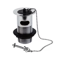 Basin Waste with Plug & Chain