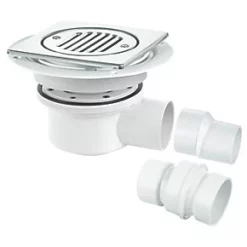 McAlpine TSG52T6SS Trapped Shower Gully 50mm Water Seal