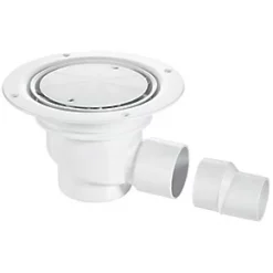 McAlpine TSG1-WH Trapped Gully White 75mm Water Seal