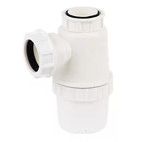 FloPlast Standard Bottle Trap White 32mm 3 FloPlast Standard Bottle Trap White 32mm