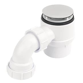 McAlpine Shower Trap Chrome Effect 70mm 3 McAlpine Shower Trap Chrome Effect 70mm