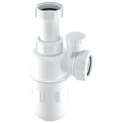 McAlpine Bottle Trap White 32mm