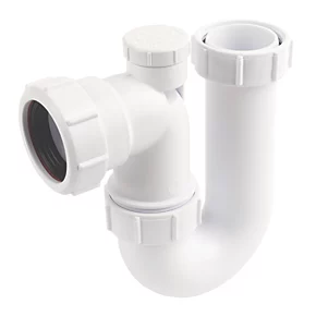 McAlpine Swivel P Trap White 40mm 3 McAlpine Swivel P Trap White 40mm
