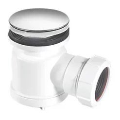 McAlpine Shower Trap Chrome 70mm