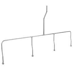 Thomas Dudley Ltd 4-Bowl Set Urinal Sparge Pipe Set with Automatic Cistern