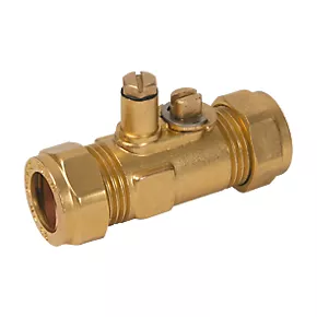 Gas Isolating Valve & Test Point 15 x 15mm 3 Gas Isolating Valve & Test Point 15 x 15mm