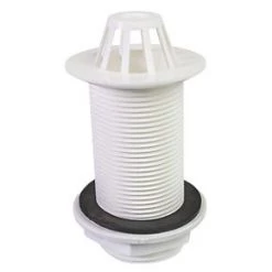 Thomas Dudley Ltd Urinal Waste Plastic Body 1 1/4" White