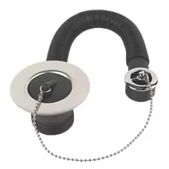 McAlpine Sink Plug with Chain 9 1/2"