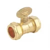 Gas Isolating Valve 22 x 22mm -Wastes & Traps Sales 86159 P