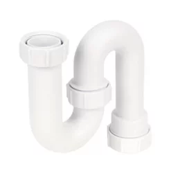 McAlpine Sink S Trap White 32mm