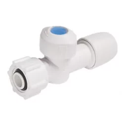 Hep2O HX18/15WS Straight Service Valve 15mm