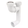 McAlpine Extended Body Bath P Trap White 40mm -Wastes & Traps Sales 95509 P