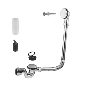 McAlpine Bath Trap and Overflow with Waste Chrome 70mm 3 McAlpine Bath Trap and Overflow with Waste Chrome 70mm