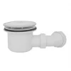 Fluidmaster Shower Waste White / Chrome 90mm 1 Fluidmaster Shower Waste White / Chrome 90mm -Wastes & Traps Sales 9623J P