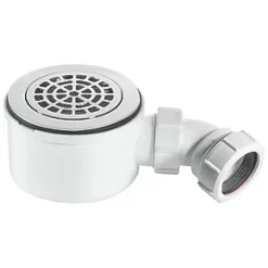 McAlpine Shower Trap with 1½" Outlet Chrome 90mm